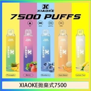 梟客XIAOKE一次性電子菸拋棄式7500口